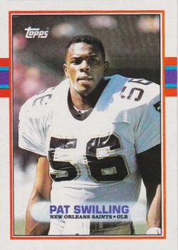 #154 Pat Swilling - New Orleans Saints - 1989 Topps Football