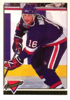 #154 Brian Mullen - New York Islanders - 1993-94 O-Pee-Chee Premier Hockey - Gold