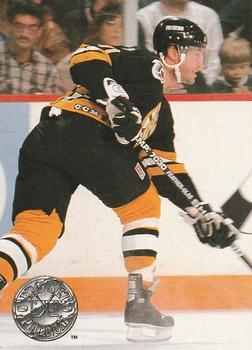 #154 Bob Carpenter - Boston Bruins - 1991-92 Pro Set Platinum Hockey