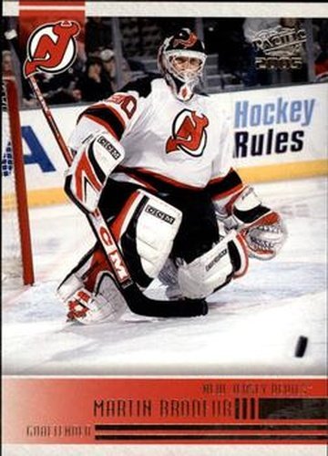 #154 Martin Brodeur - New Jersey Devils - 2004-05 Pacific Hockey