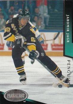 #154 Jaromir Jagr - Pittsburgh Penguins - 1993-94 Parkhurst Hockey