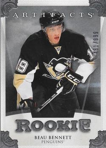 #154 Beau Bennett - Pittsburgh Penguins - 2013-14 Upper Deck Artifacts Hockey