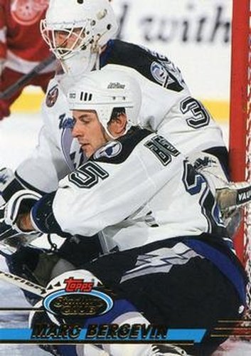 #154 Marc Bergevin - Tampa Bay Lightning - 1993-94 Stadium Club Hockey