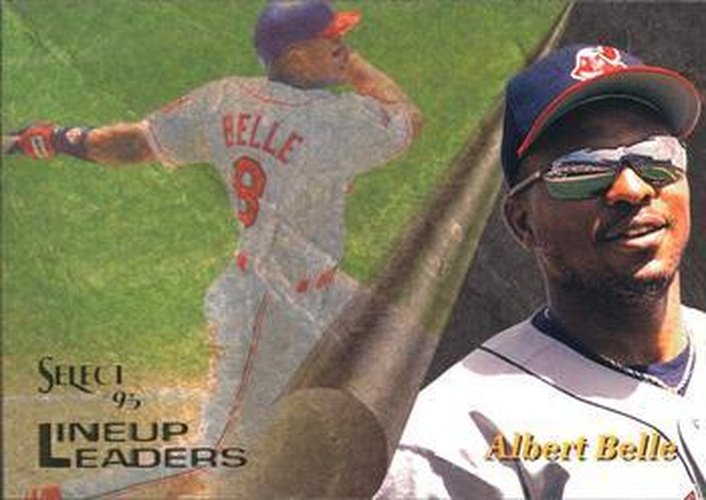#154 Albert Belle - Cleveland Indians - 1996 Select Baseball