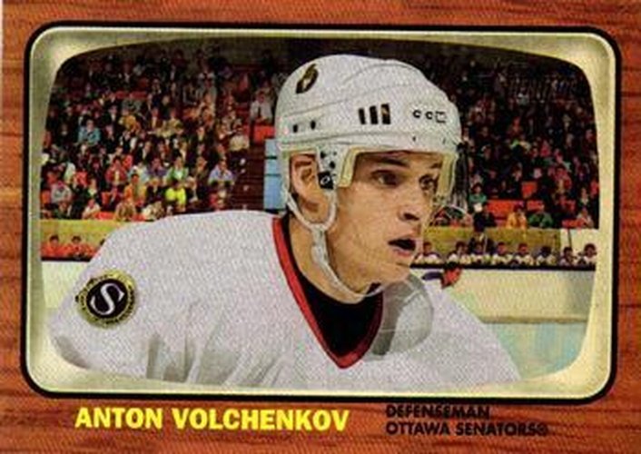 #154 Anton Volchenkov - Ottawa Senators - 2002-03 Topps Heritage Hockey