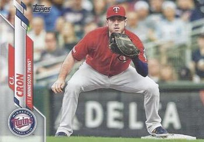 #154 C.J. Cron - Minnesota Twins - 2020 Topps Baseball