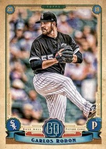 #154 Carlos Rodon - Chicago White Sox - 2019 Topps Gypsy Queen Baseball