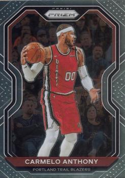 #154 Carmelo Anthony - Portland Trail Blazers - 2020-21 Panini Prizm Basketball