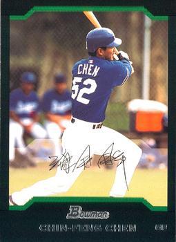 #154 Chin-Feng Chen - Los Angeles Dodgers - 2004 Bowman Baseball
