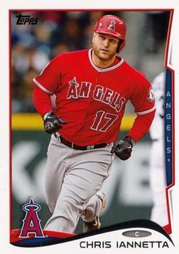 #154 Chris Iannetta - Los Angeles Angels - 2014 Topps Baseball