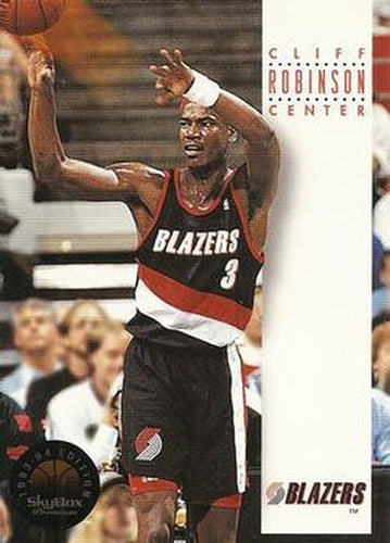 #154 Clifford Robinson - Portland Trail Blazers - 1993-94 SkyBox Premium Basketball