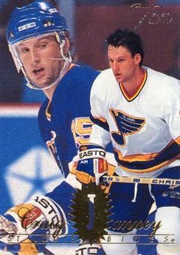 #154 Craig Janney - St. Louis Blues - 1994-95 Flair Hockey