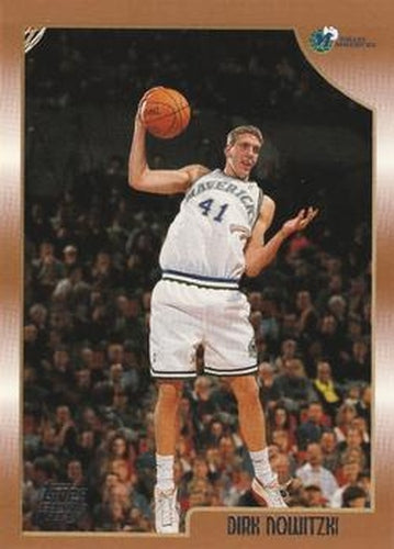#154 Dirk Nowitzki - Dallas Mavericks - 1998-99 Topps Basketball