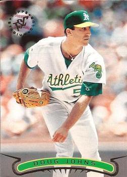 #154 Doug Johns - Oakland Athletics - 1996 Stadium Club Baseball