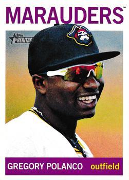#154 Gregory Polanco - Bradenton Marauders - 2013 Topps Heritage Minor League Baseball