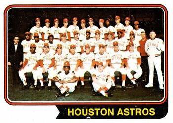 #154 Houston Astros - Houston Astros - 1974 Topps Baseball