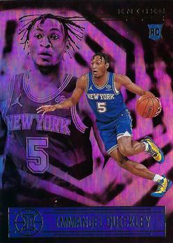 #154 Immanuel Quickley - New York Knicks - 2020-21 Panini Illusions Basketball