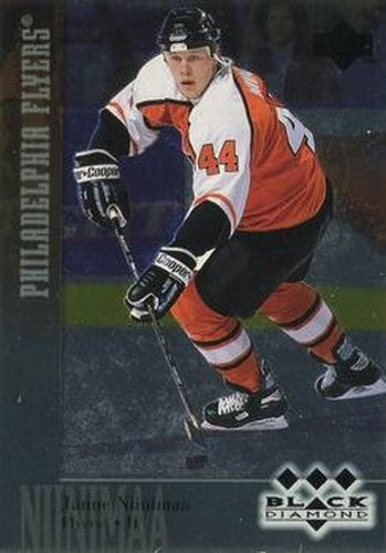 #154 Janne Niinimaa - Philadelphia Flyers - 1996-97 Upper Deck Black Diamond Hockey