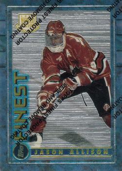 #154 Jason Allison - Canada - 1994-95 Finest Hockey