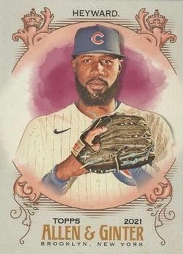 #154 Jason Heyward - Chicago Cubs - 2021 Topps Allen & Ginter Baseball