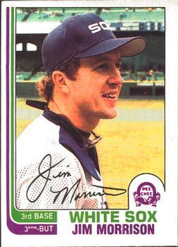 #154 Jim Morrison - Chicago White Sox - 1982 O-Pee-Chee Baseball