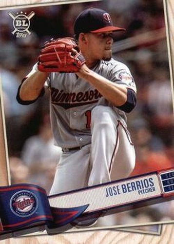 #154 Jose Berrios - Minnesota Twins - 2019 Topps Big League Baseball