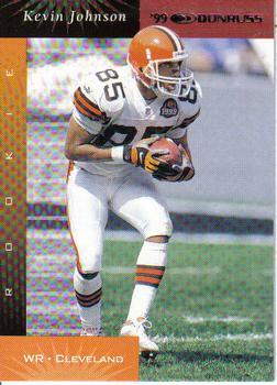 #154 Kevin Johnson - Cleveland Browns - 1999 Donruss Football