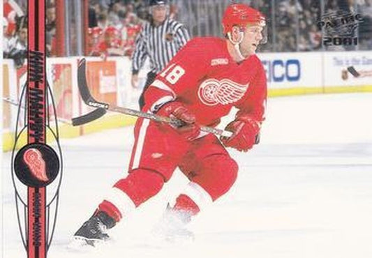 #154 Kirk Maltby - Detroit Red Wings - 2000-01 Pacific Hockey