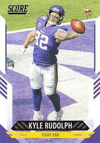 #154 Kyle Rudolph - Minnesota Vikings - 2021 Score Football