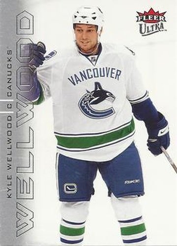 #154 Kyle Wellwood - Vancouver Canucks - 2009-10 Ultra Hockey