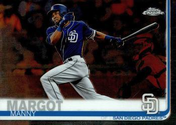 #154 Manny Margot - San Diego Padres - 2019 Topps Chrome Baseball