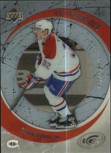 #154 Mark Streit - Montreal Canadiens - 2005-06 Upper Deck Ice Hockey