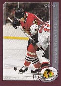 #154 Michael Nylander - Chicago Blackhawks - 2002-03 O-Pee-Chee Hockey