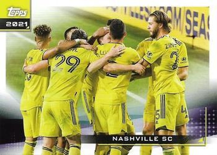 #154 Nashville - Nashville SC - 2021 Topps MLS Soccer