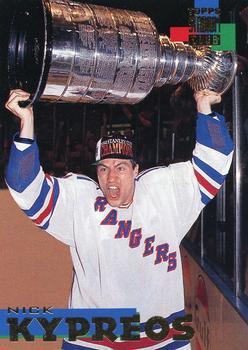 #154 Nick Kypreos - New York Rangers - 1994-95 Stadium Club Hockey