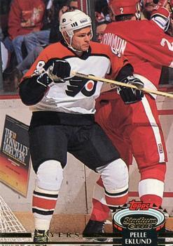 #154 Pelle Eklund - Philadelphia Flyers - 1992-93 Stadium Club Hockey