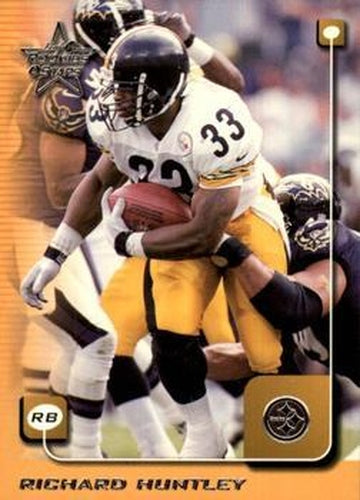 #154 Richard Huntley - Pittsburgh Steelers - 1999 Leaf Rookies & Stars Football
