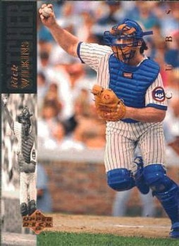#154 Rick Wilkins - Chicago Cubs - 1994 Upper Deck Baseball