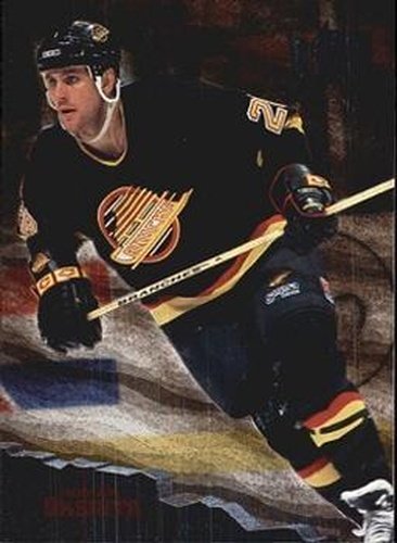 #154 Roman Oksiuta - Vancouver Canucks - 1995-96 Metal Hockey