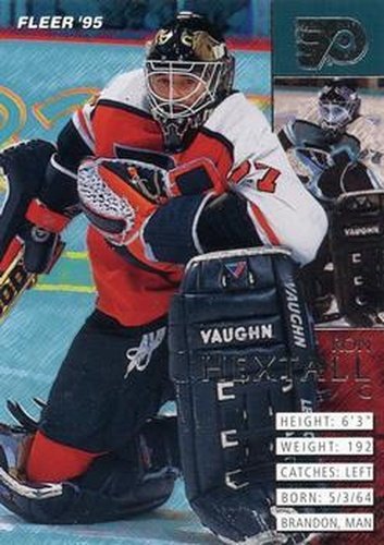 #154 Ron Hextall - Philadelphia Flyers - 1994-95 Fleer Hockey