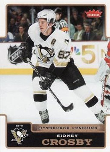 #154 Sidney Crosby - Pittsburgh Penguins - 2006-07 Fleer Hockey