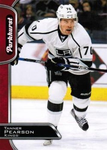 #154 Tanner Pearson - Los Angeles Kings - 2016-17 Parkhurst - Red Hockey