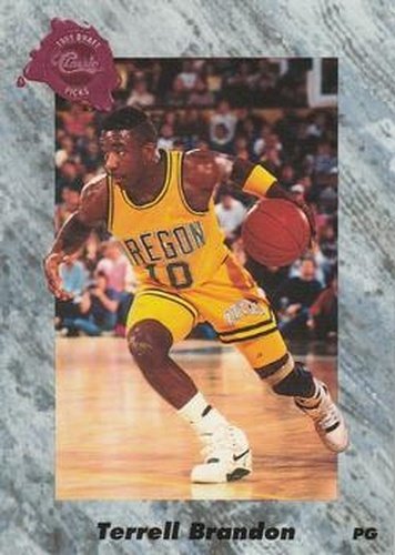 #154 Terrell Brandon - Cleveland Cavaliers - 1991 Classic Four Sport