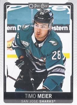 #154 Timo Meier - San Jose Sharks - 2021-22 O-Pee-Chee Hockey
