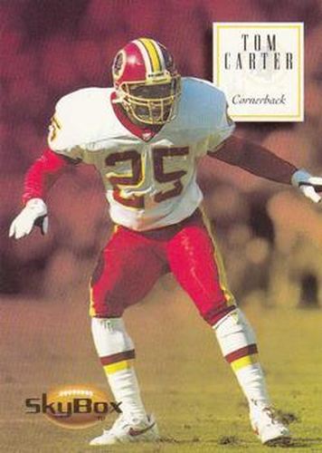 #154 Tom Carter - Washington Redskins - 1994 SkyBox Premium Football