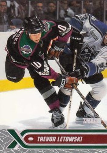 #154 Trevor Letowski - Phoenix Coyotes - 2000-01 Stadium Club Hockey
