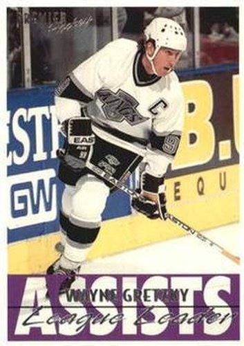 #154 Wayne Gretzky - Los Angeles Kings - 1994-95 Topps Premier Hockey