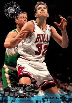 #154 Will Perdue - Chicago Bulls - 1995-96 Stadium Club Basketball