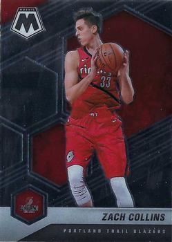 #154 Zach Collins - Portland Trail Blazers - 2020-21 Panini Mosaic Basketball
