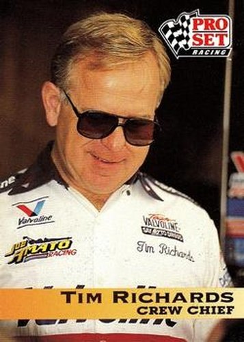 #154 Tim Richards - 1992 Pro Set NHRA Racing
